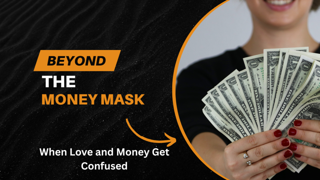 Beyond the Money Mask 1 Love and money often dance so closely that it becomes difficult to see where one ends and the other begins. Beyond the Money Mask delves into the hidden layers beneath affection, intentions, and desire